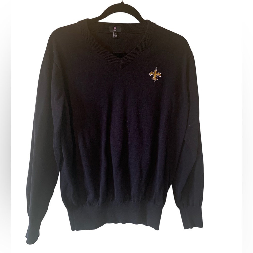 NFL Pro Line New Orleans Saints Sweater Size L